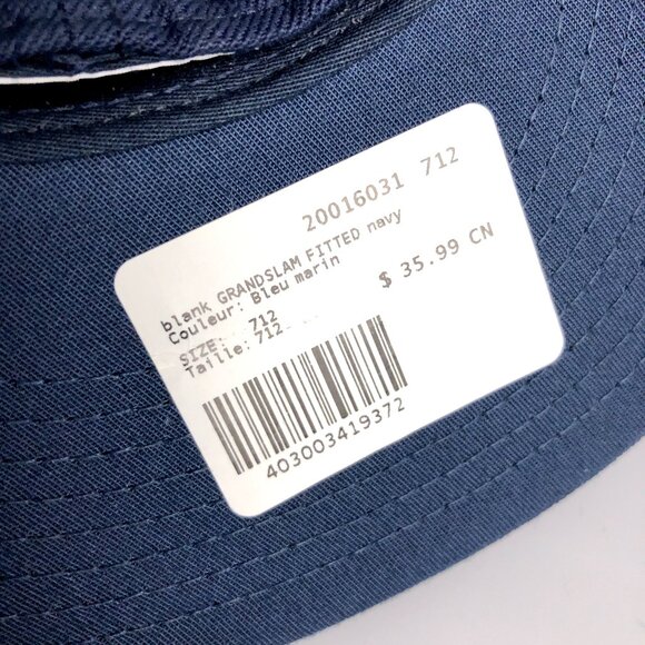 BNWT Lids Fitted Blue Navy Hat 7.5 - Picture 3 of 5